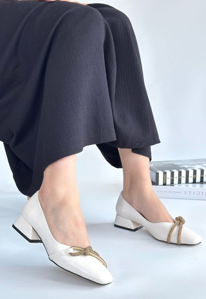 Estay Ten Rugan Topuklu Ayakkabı