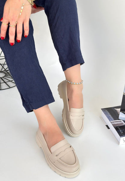 Narli Bej Cilt Oxford Ayakkabı