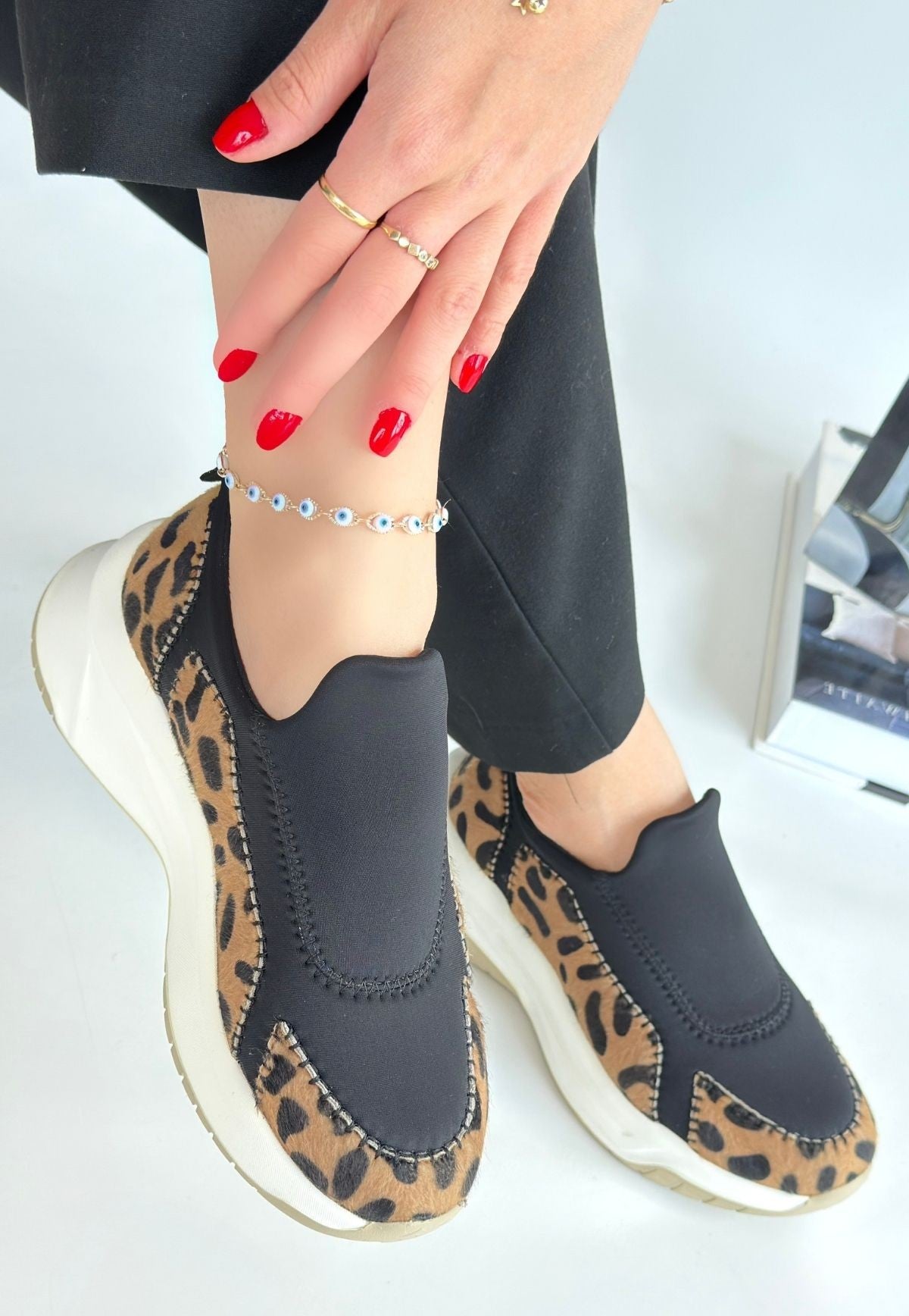 Kendy Leopar Nubuk Spor Ayakkabı
